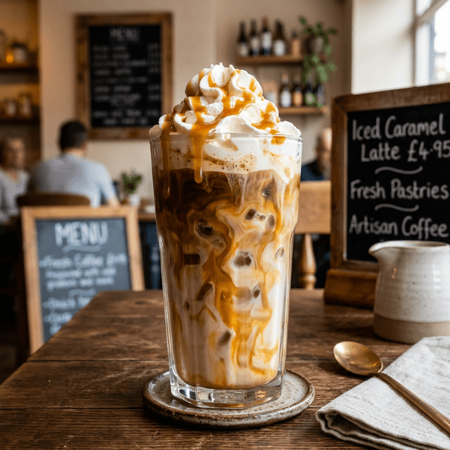 Iced Caramel Latte
